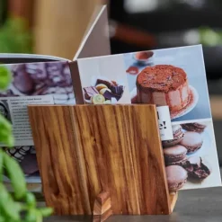 Acacia Lux Suporte Para Livro Cozinha/Tablet Natural