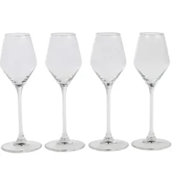 After Dinner Copo Vinho Do Porto Conjunto De 4 Transparente