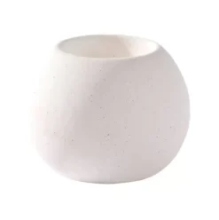 Alba Porta-Vela Para Lamparina Branco