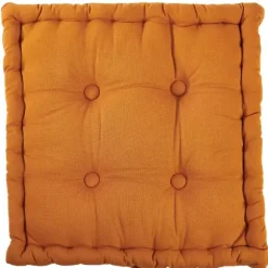 Alda Almofada Plana Ocre