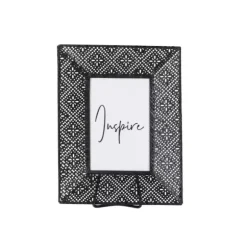 Arabesk Moldura Preto