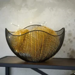 Aster Cesto Para Fruta Preto