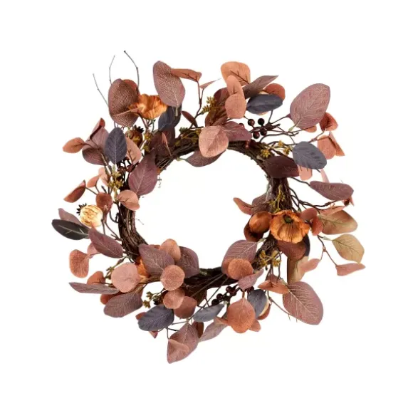 Autumn Coroa De Folhas Castanho