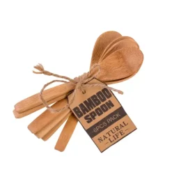 Bamboo Colheres Conjunto De 6 Natural