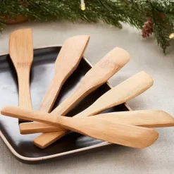 Bamboo Facas Tapas Conjunto De 6 Natural