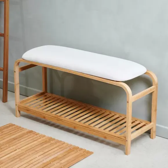 Bamboo Tapete De Banho Natural