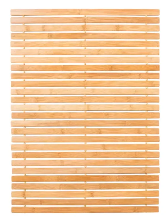 Bamboo Tapete De Banho Natural