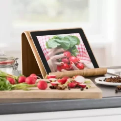 Bambus Suporte Para Tablet /Livro Cozinha Natural