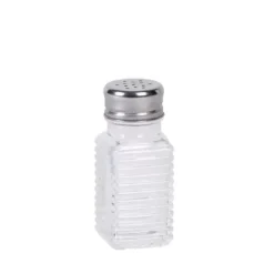 Basic Pimenteiro E Saleiro Prateado, Transparente