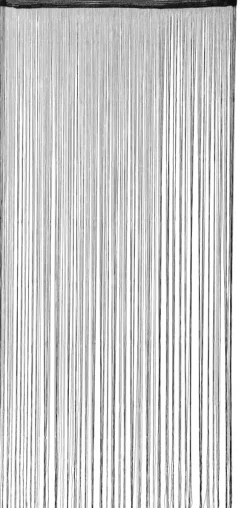 Black Cortina De Franjas