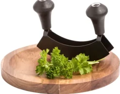 Black Herbo Conjunto De Picar Para Ervas Preto, Natural