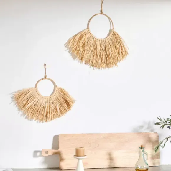 Cogon Decora O De Parede Natural