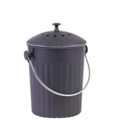 Creola Black Caixa Compostagem Com Filtro Preto