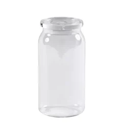 Crystal Pote Til Com Tampa Transparente