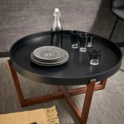 Draco Mesa De Centro , Castanho