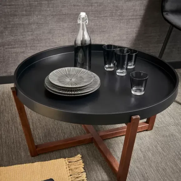 Draco Mesa De Centro , Castanho