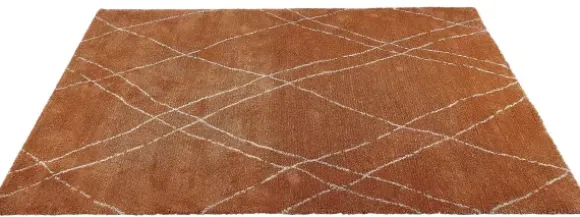 Elma Tapete Cor-De-Laranja