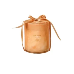 Escape Black Oudh Vela Perfumada Em Copo Branco, Rosa Antiga