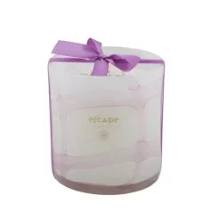 Escape Purple Iris Vela Arom Tica Xl Em Copo Claro