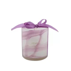 Escape Purple Iris Vela Perfumada Em Copo Claro