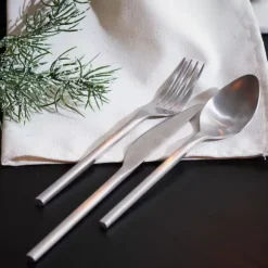 Etna Satin Talheres 16 Pe As Prateado