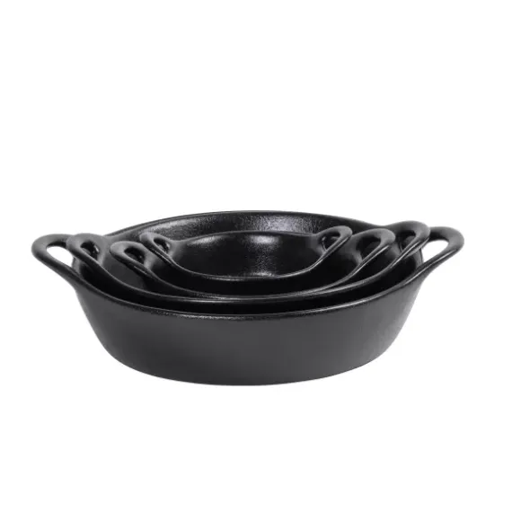 Fero Prato Para Forno Preto