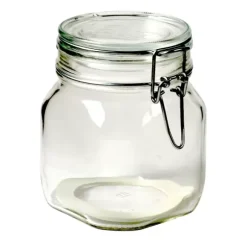 Fido Frasco Com Tampa De Press O Transparente