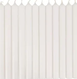 Fina Velas Conjunto De 12 Branco