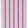 Fina Velas Conjunto De 6 Roxo Claro