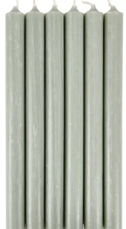 Fina Velas Conjunto De 6 Verde