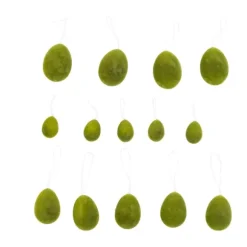 Funk Ovos Decorativos Conjunto De 14 Verde