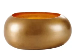 Gimini Porta-Velas Para Lamparinas Dourado