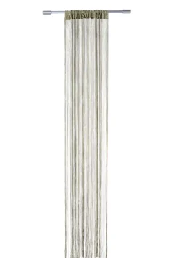 Green Cortina De Franjas