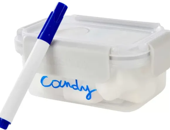 Homey Clip Marcador Para Caixa Alimentos Azul