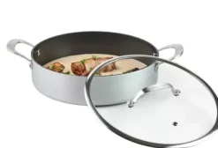 Kastrol Ca Arola Com Tampa Prateado