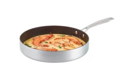 Kastrol Frigideira Prateado