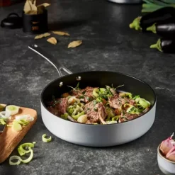 Kastrol Frigideira Prateado