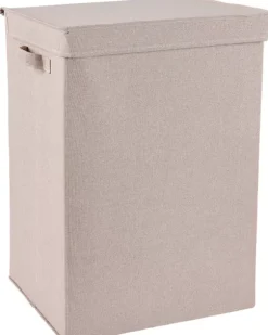 Linolux Luxe Cesto Roupa Suja Bege