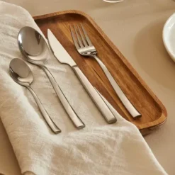 London Talheres 24 Pe As Prateado