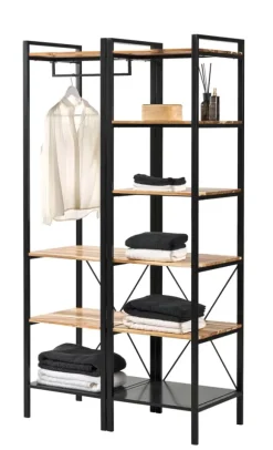 Marcel Estante Para Roupa Preto