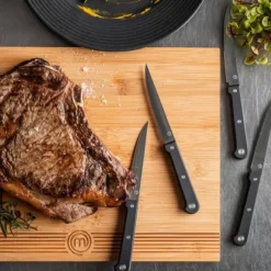 Masterchef Conjunto De 4 Facas Para Bife Preto