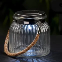 Mia Candeeiro Solar Transparente