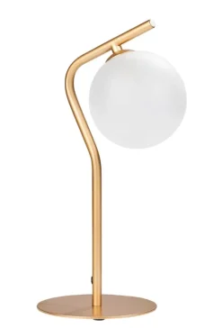 Muno Candeeiro De Mesa Dourado