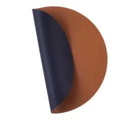 Nappa Individual Preto, Castanho