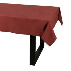 Organic Toalha De Mesa Vermelho