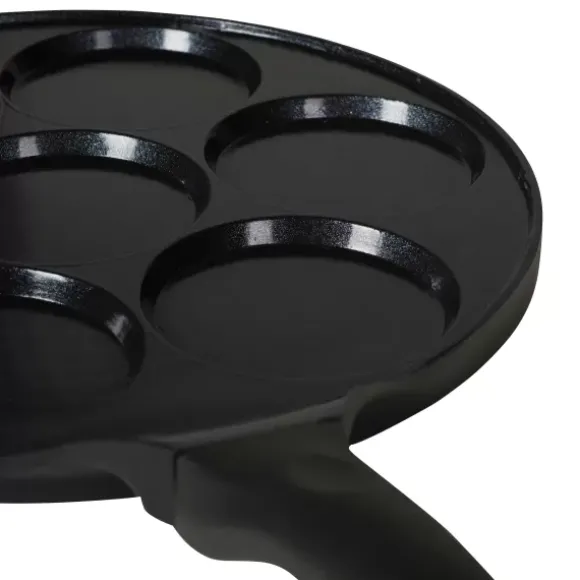 Pancake Frigideira Para Panquecas Preto