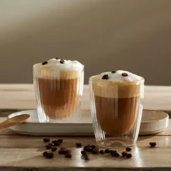 Pausa Copo Parede Dupla Conjunto De 2 Transparente