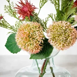 Pink Flor Artificial Rosa