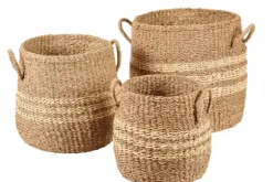 Rayas Cesto L Natural