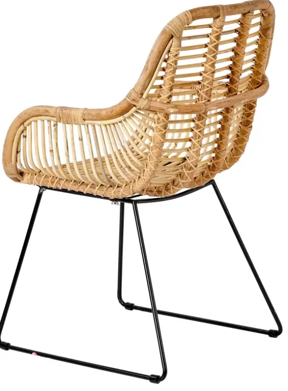 Rotan Cadeira Para Sala De Jantar Natural